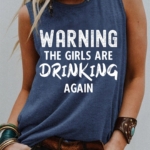 Toperth The Girls Are Drinking Again Tank Top – TOPERTH