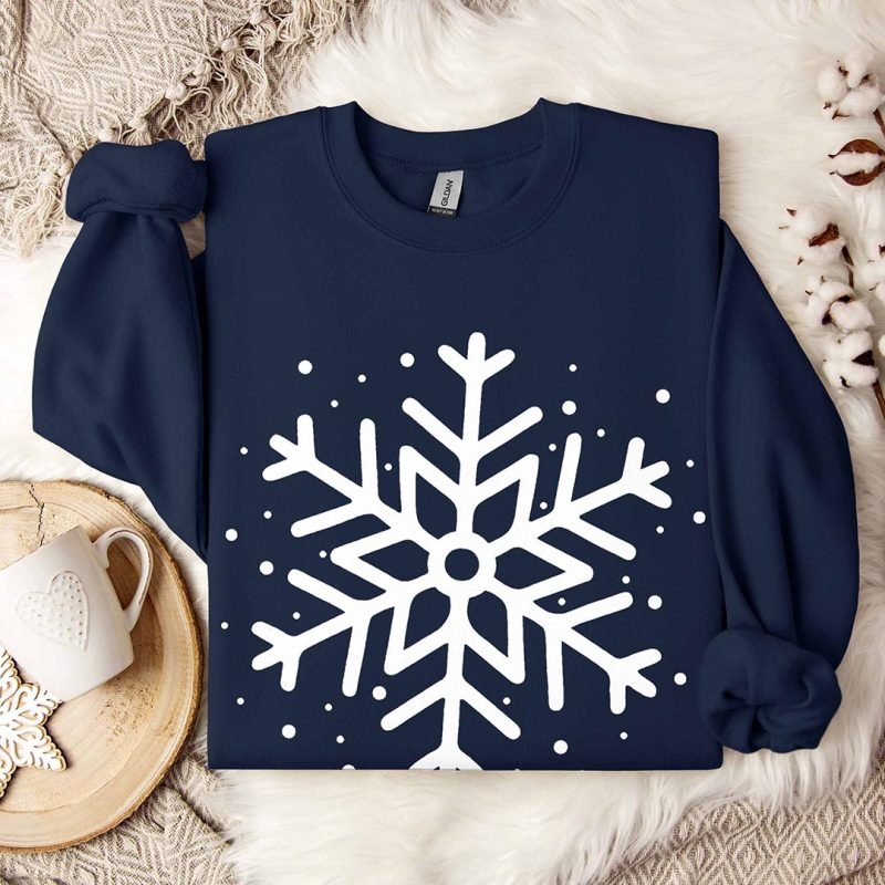 Toperth Christmas Snowflake Sweatshirts – Toperth