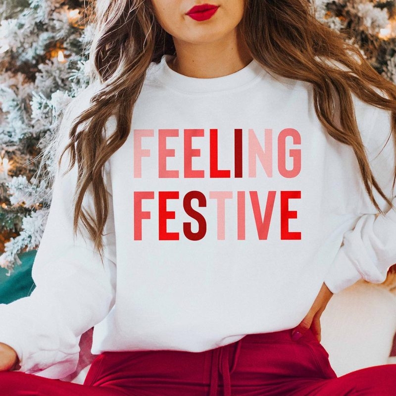 Toperth Christmas Feeling Festive Sweatshirts – Toperth
