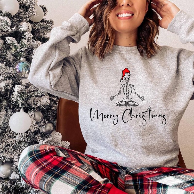 Toperth Merry Christmas Vibes Sweatshirt – Toperth