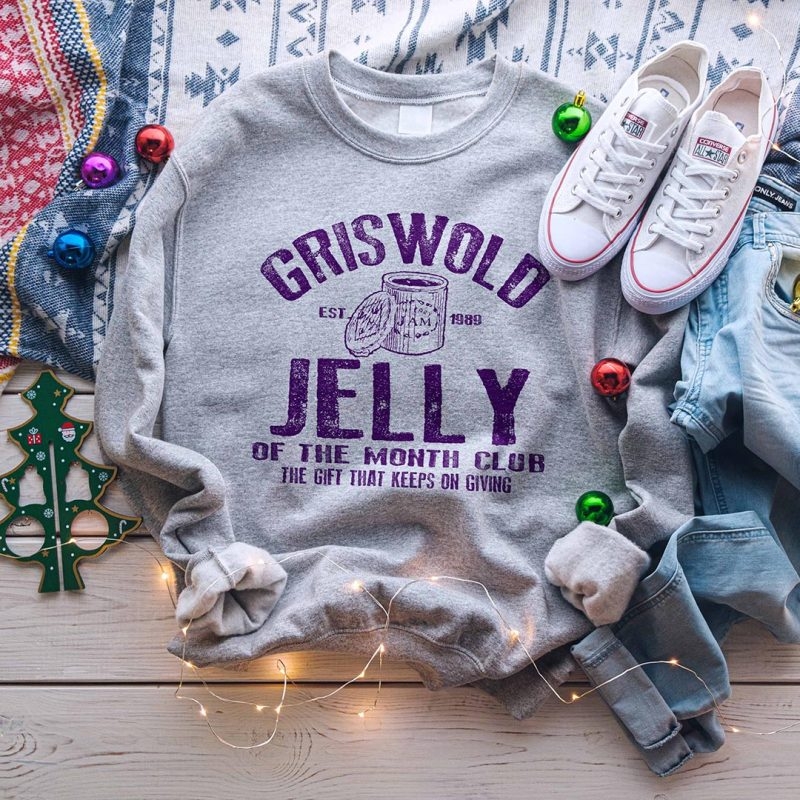 Toperth Griswold Jelly of the Month Club Christmas Sweatshirts – Toperth