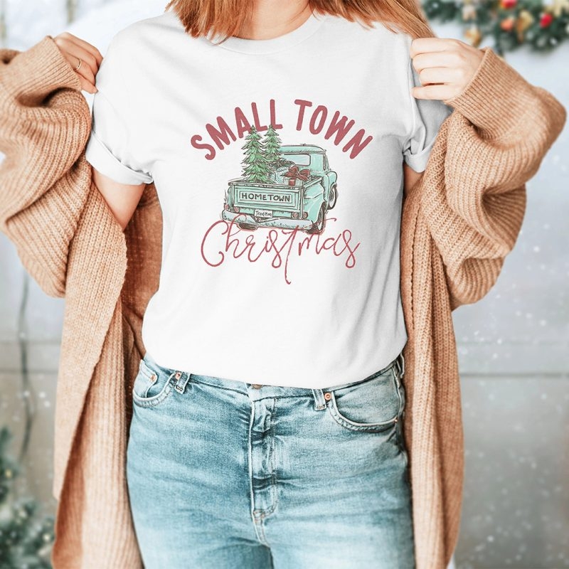 Toperth Small Town Christmas T-Shirt – Toperth