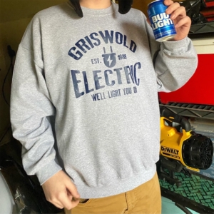 Toperth Griswold Electric Christmas Sweatshirts photo review