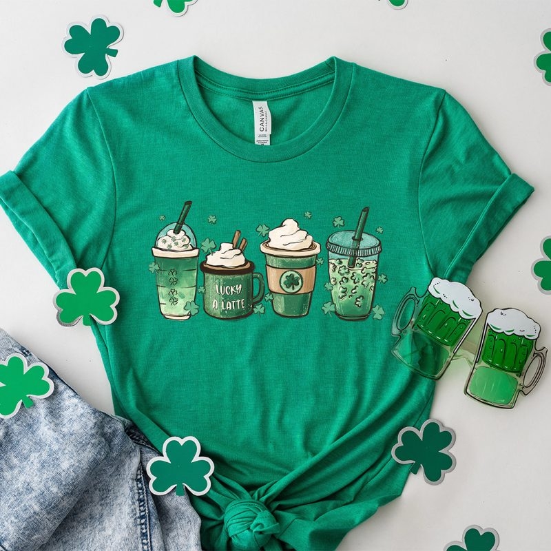 Toperth St. Patrick's Coffee T-Shirt – Toperth