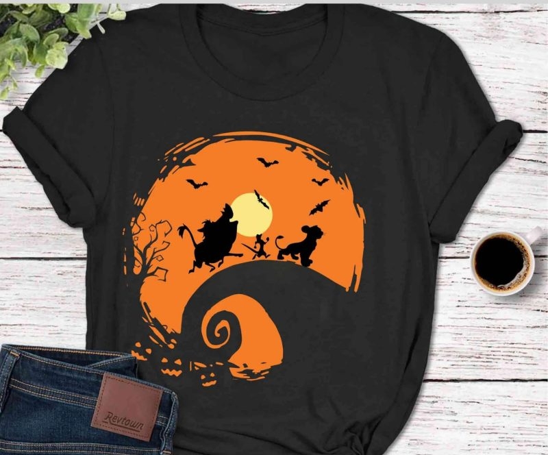 Toperth Halloween Vintage Witches T-Shirt – Toperth