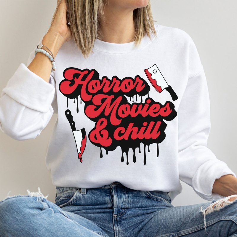Toperth Halloween Horror MovieSweatshirt – Toperth