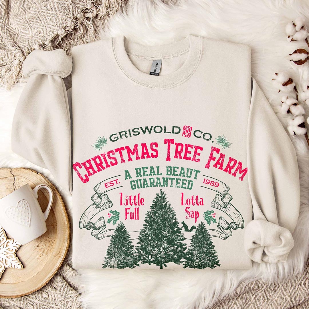 Toperth Griswold Christmas Tree Farm Sweatshirt – Toperth