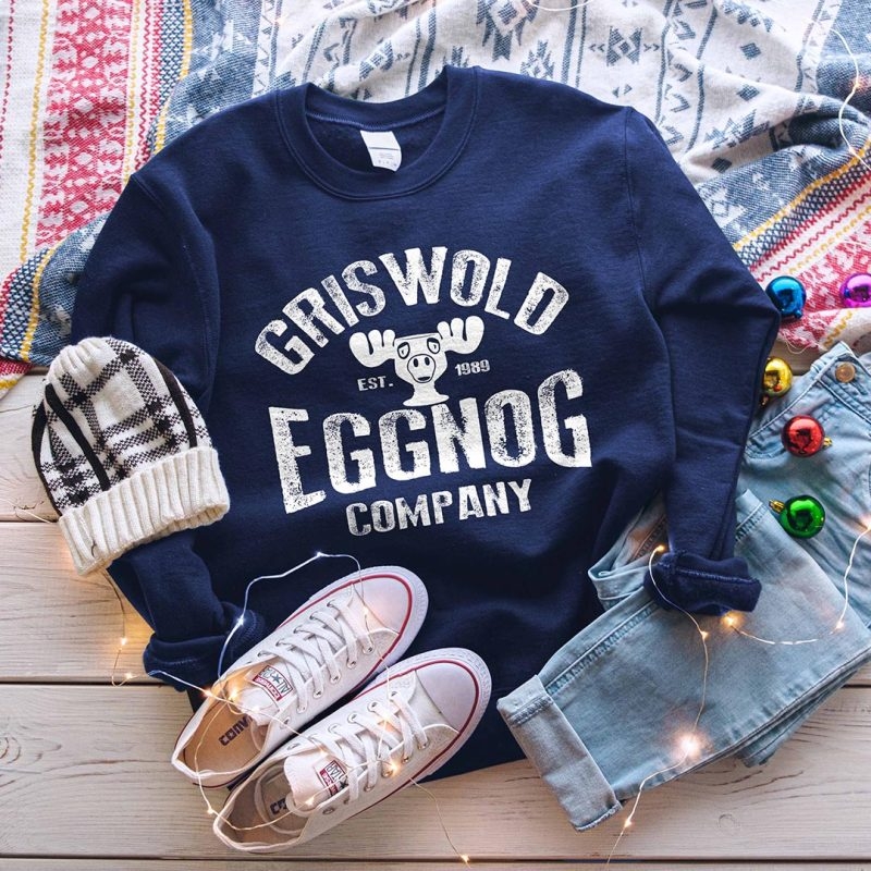 Toperth Griswold Eggnog Company Christmas Sweatshirts – Toperth