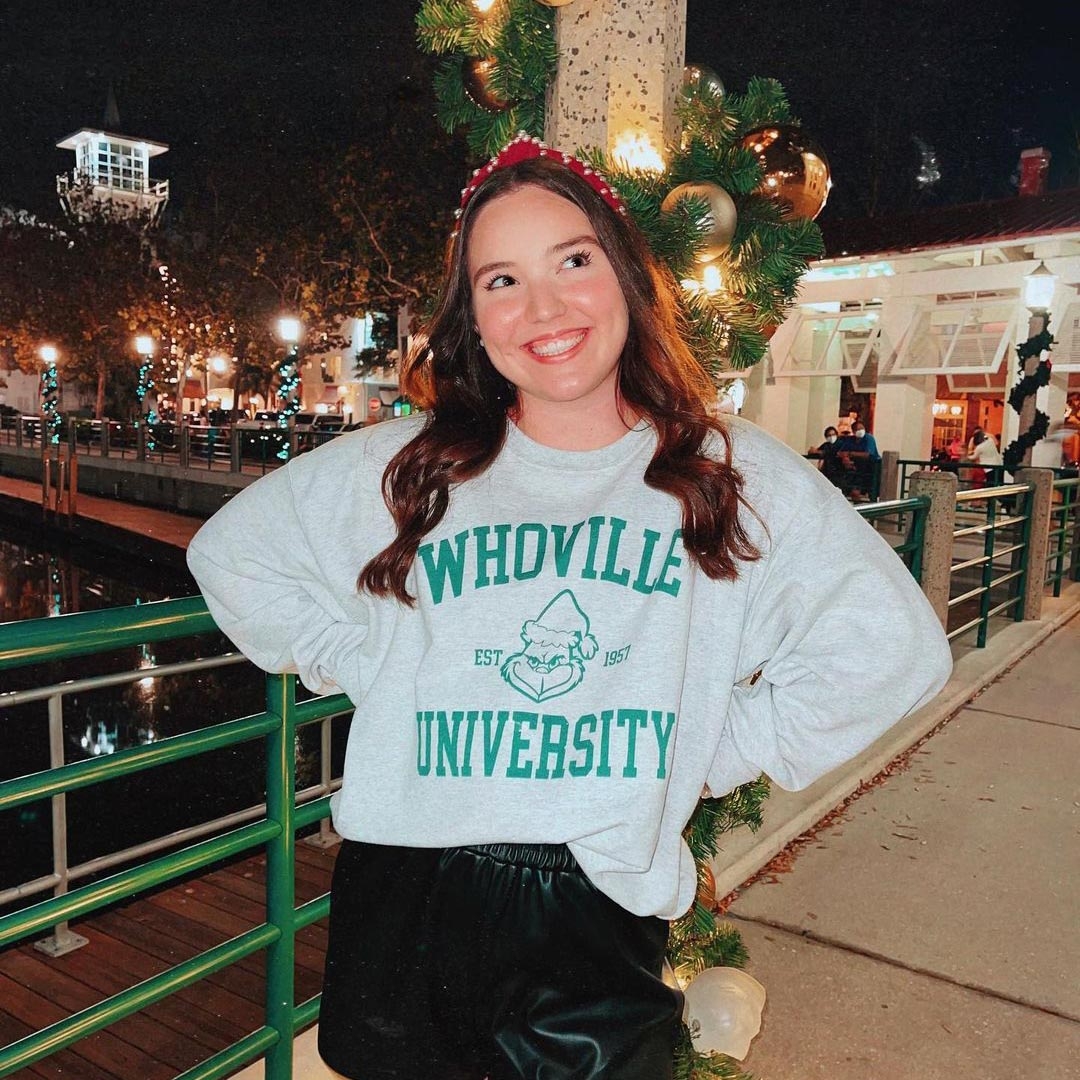 Toperth Christmas Whoville University Sweatshirt photo review