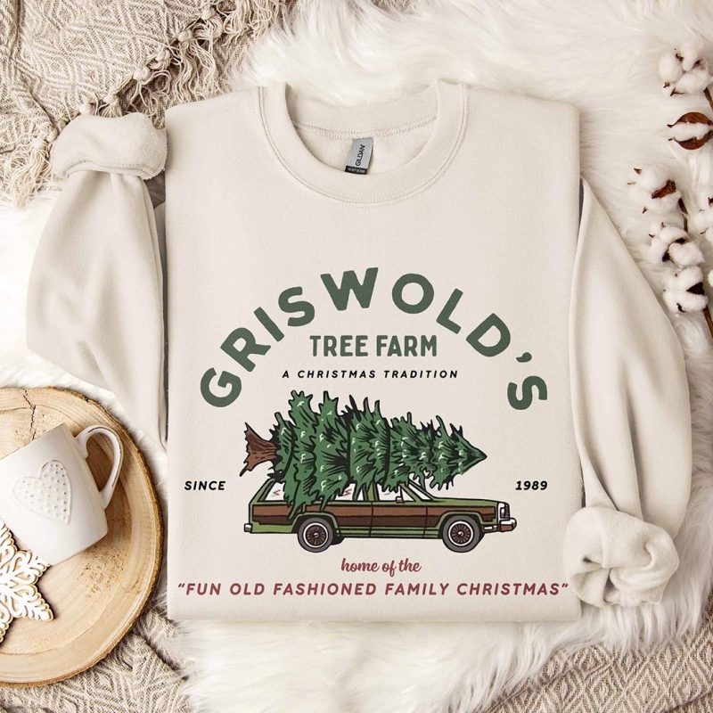 Toperth Christmas Griswold's Tree Farm Sweatshirts – Toperth