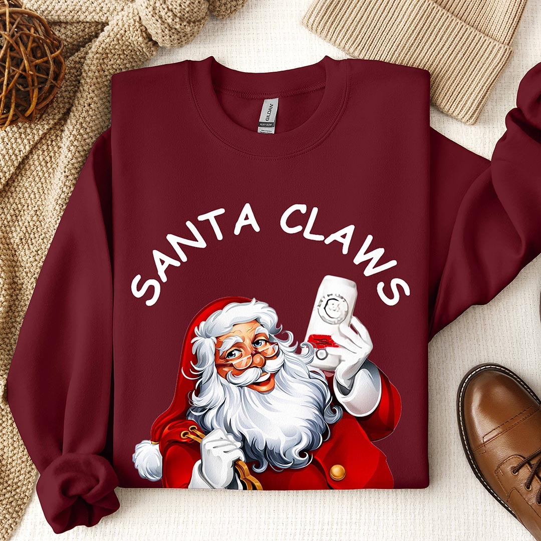 Toperth Christmas Santa Claws Sweatshirt – Toperth