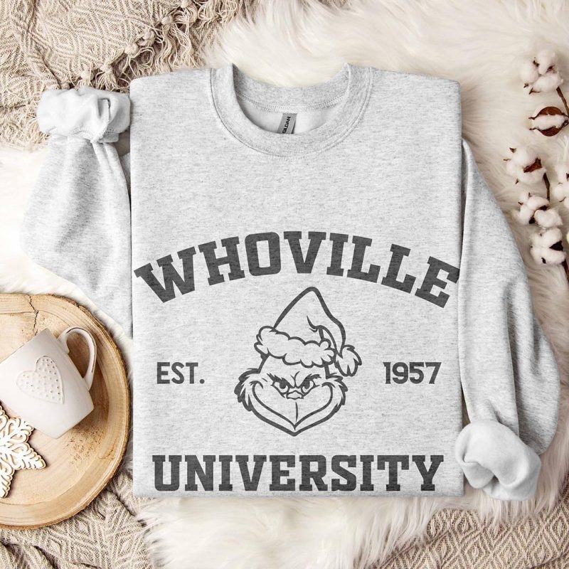 Toperth Christmas Whoville University Sweatshirt – Toperth