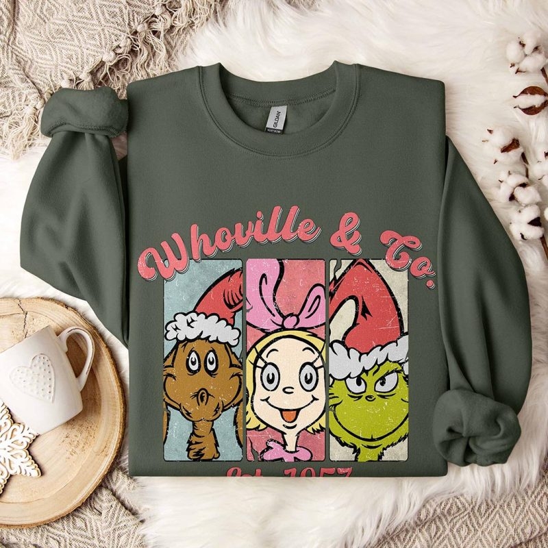 Toperth Whovillee & Co. Est. 1957 Christmas Sweatshirt – Toperth