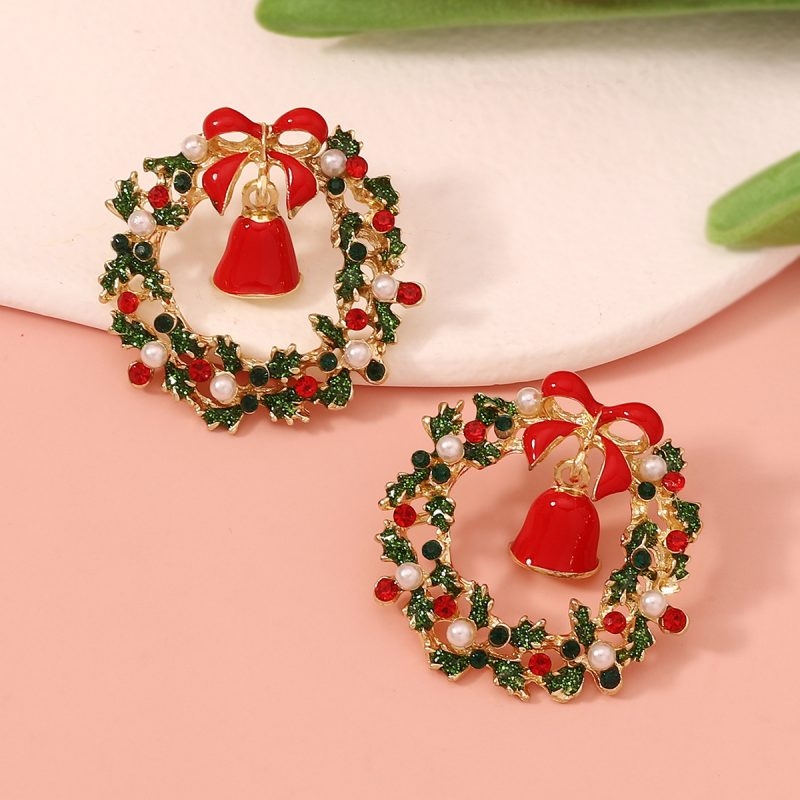 Toperth Christmas Bells Decor Drop Earrings – Toperth