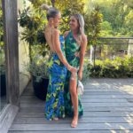 Toperth Emerald Breeze Asymmetrical Maxi Dress photo review