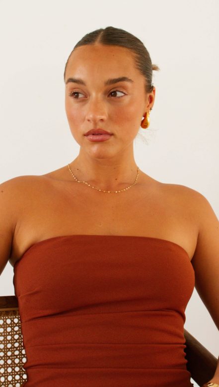 EraPosh GildedShape Statement Earrings main image 1