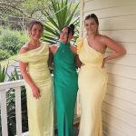 Toperth Yellow One-Shoulder Cutout Maxi Dress photo review