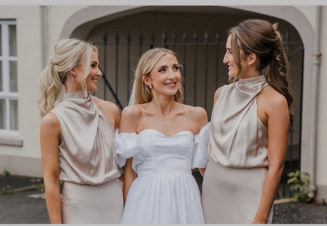 Toperth Olive High Neck Draped Maxi Dress photo review