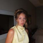 Toperth Yellow High Neck Draped Maxi Dress photo review