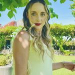 Toperth Yellow Cascading Ruffle Open Back Maxi Dress photo review