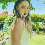 Toperth Yellow Cascading Ruffle Open Back Maxi Dress photo review