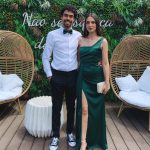 Toperth Emerald Cascading Drape High Slit Satin Maxi Dress photo review