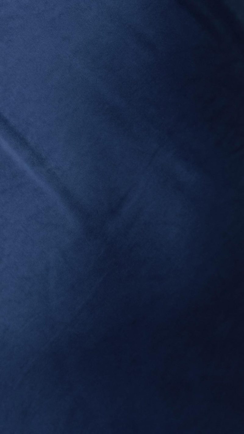 Navy Satin Scarf-Neck Folded-Bust Maxi Dress